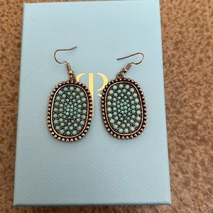 Bejeweled Dangle Earrings